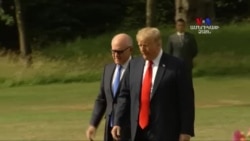 Ընթանում է նախագահ Թրամփի այցը Մեծ Բրիտանիա