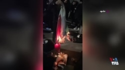 غافلگیرشدن معترضان مشهدی از انبوه جمعیت حاضر در خیابان در روز ۱۸ دی
