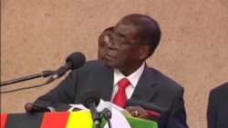 Zimbabwe President Invokes 'Enough Is Enough" Slogan Back On Protestors