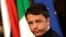 FILE - Italian Premier Matteo Renzi.