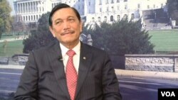 Luhut Panjaitan, Menkopolhukam Indonesia (Foto: dok. VOA/Ariadne Budianto)