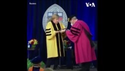 德国总理默克尔获得约翰霍普金斯大学荣誉博士学位