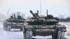 Ruski tenkovi u oblasti Lenjingrada, fotografija ruskog Ministarstva odbrane