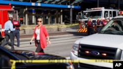 Este jueves, la policía respondió a un tiroteo que se presentó en Fountain Square, Cincinnati. Ohio. 