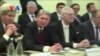 نشست وزیران خارجه ایران و گروه ۱+۵ در لوزان برگزار شد
