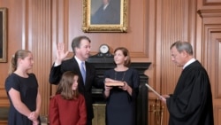 VOA连线(黄耀毅)：卡瓦诺白宫宣誓，特朗普说女性开心卡瓦诺上任