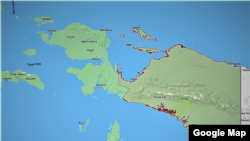 Provinsi Papua (Cortesy: Google Map).