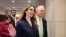 White House Communications Director Hope Hicks, one of President Trump's closest aides and advisers, arrives to meet behind closed doors with members of the House Intelligence Committee, at the Capitol, in Washington, Feb. 27, 2018. 
