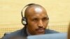 Congolese militia leader Bosco Ntaganda appears at the International Criminal Court charged with war crimes and crimes against humanity in a hearing in The Hague, Feb. 10, 2014. 