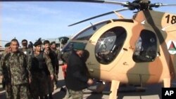 هلیکوپترهای اهدایی ایالات متحده به افغانستان