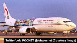 Royal Air Maroc fête ses 60 ans sur la plage Aïn Diab de Casablanca, Maroc, 30 septembre 2017. (Twitter/Loïc POCHET‏ @loicpochet)