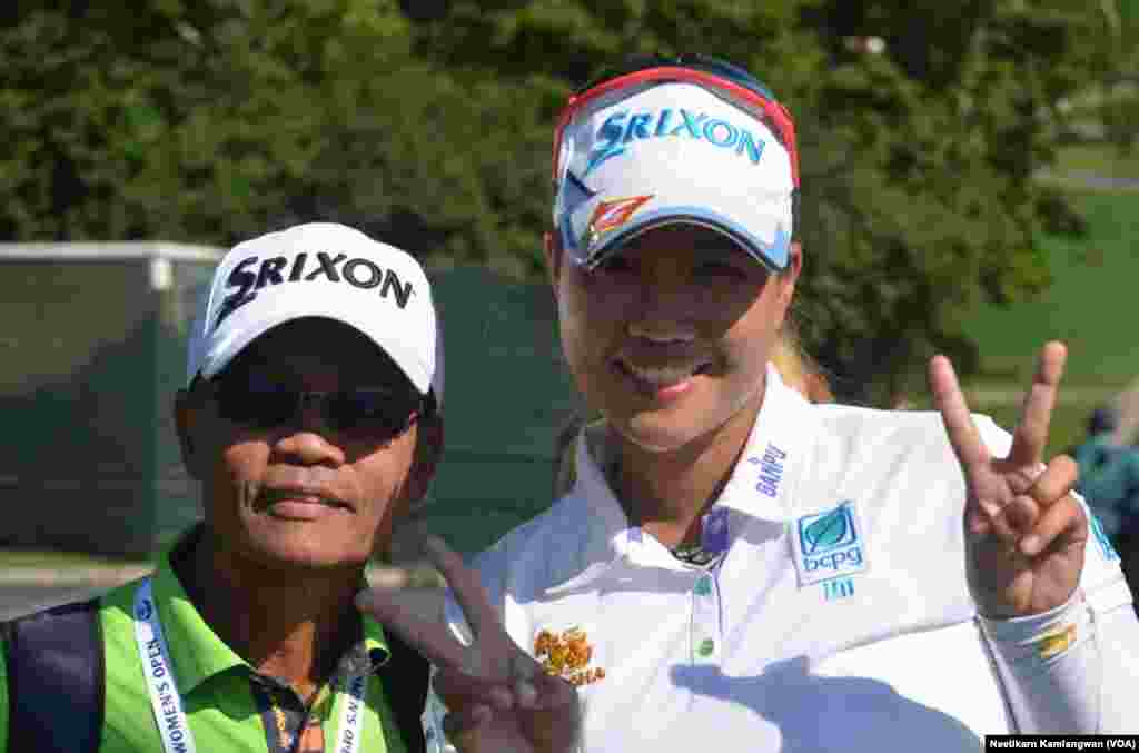 us women 's open thai golfers