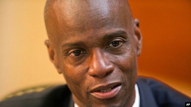 Tổng thống Haiti Jovenel Moise.