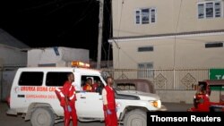크리스 밀러 미 국방장관 대행이 소말리아를 방문한 가운데 27일 수도 모가디슈에서 폭탄 테러 공격이 발생했다.