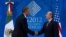 Američki i meksički predsednik, Barak Obama i Felipe Kalderon, tokom susreta na marginama samita G20 u Los Kabosu, Meksiko