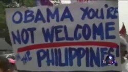 奥巴马未到，菲律宾爆发反美抗议
