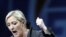 Marine Le Pen, pemimpin Partai Front Nasional Perancis yang juga putri tokoh sayap kanan Perancis Jean-Marie Le Pen,