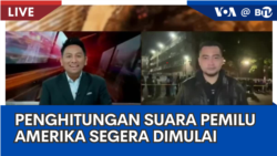 Laporan VOA untuk BTV: Penghitungan Suara Pemilu Amerika Segera Dimulai 