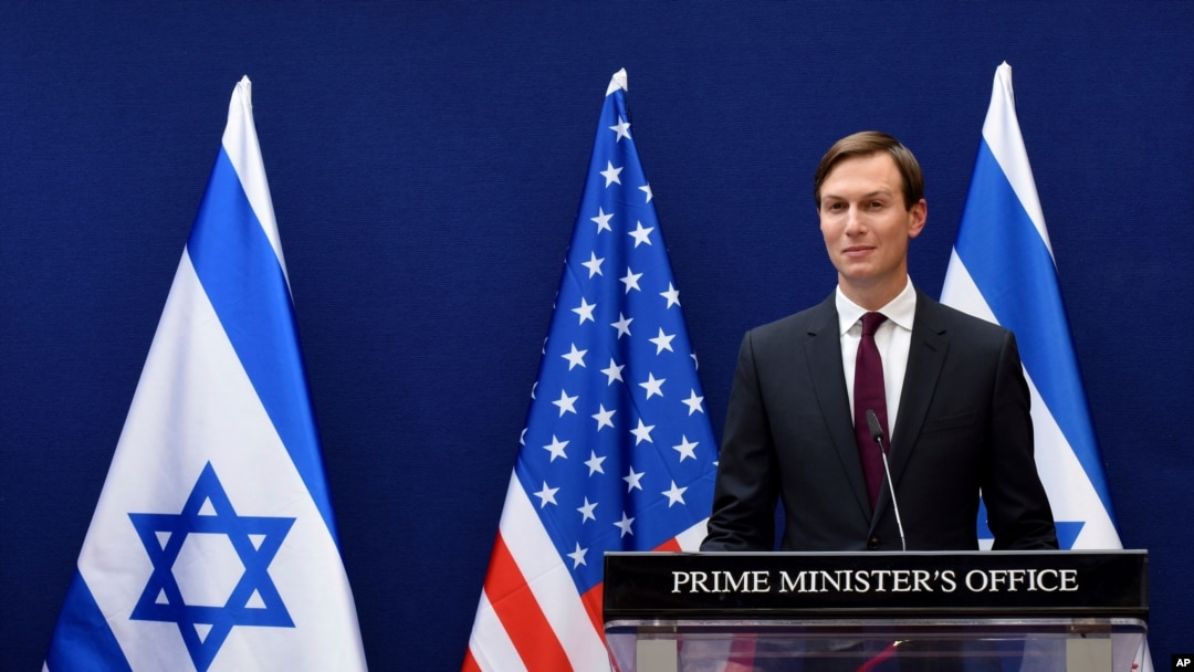 Jared Kushner Quddusda Isroil Bosh vaziri Benyamin Netanyaxu bilan uchrashdi, 30-avgust, 2020-yil