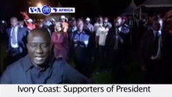 VOA60 Africa - Ivory Coast Revels in Ouattara's Landslide Election Victory