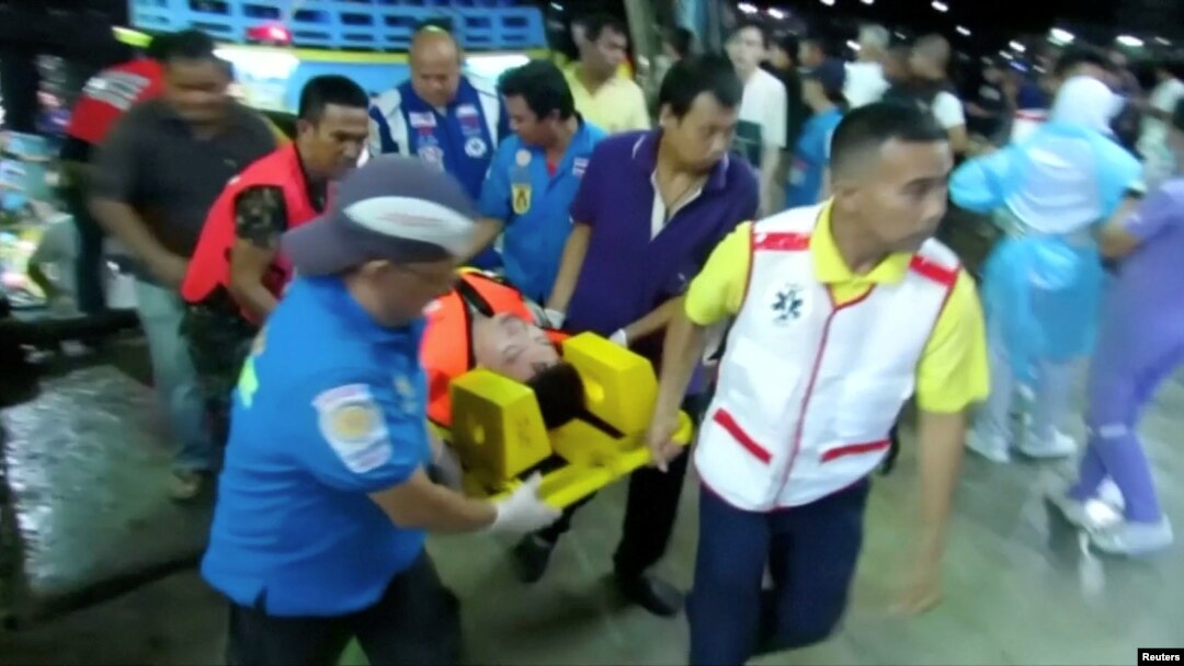 Một quan chức Thái nói không có hy vọng về người sống sót trong vụ chìm tàu hôm 5/7