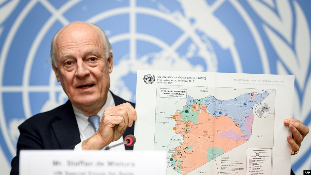 Utusan Khusus PBB untuk Suriah, Staffan de Mistura (Foto: dok).