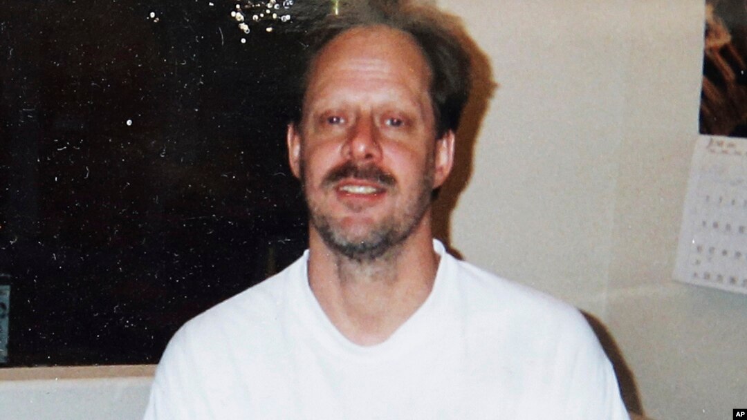 Stephen Paddock, pelaku penembakan di Las Vegas pada Oktober 2017 yang menewaskan 58 orang. 