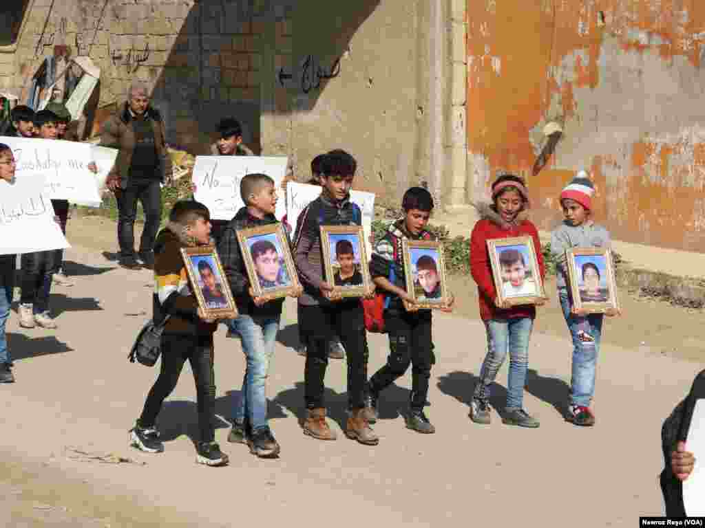 Xwep&#234;şandan Zarok&#234;n Efr&#238;n&#234; li Hember Navenda R&#251;s&#238;