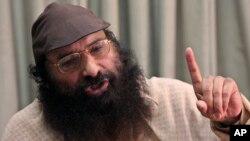 Syed Salahuddin, pemimpin kelompok militan Hizbul Mujahiddin Pakistan (Foto: dok).