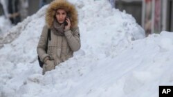 Penelitian menunjukkan salju yang berumur setengah hari, aman untuk dikonsumsi (foto: ilustrasi). 