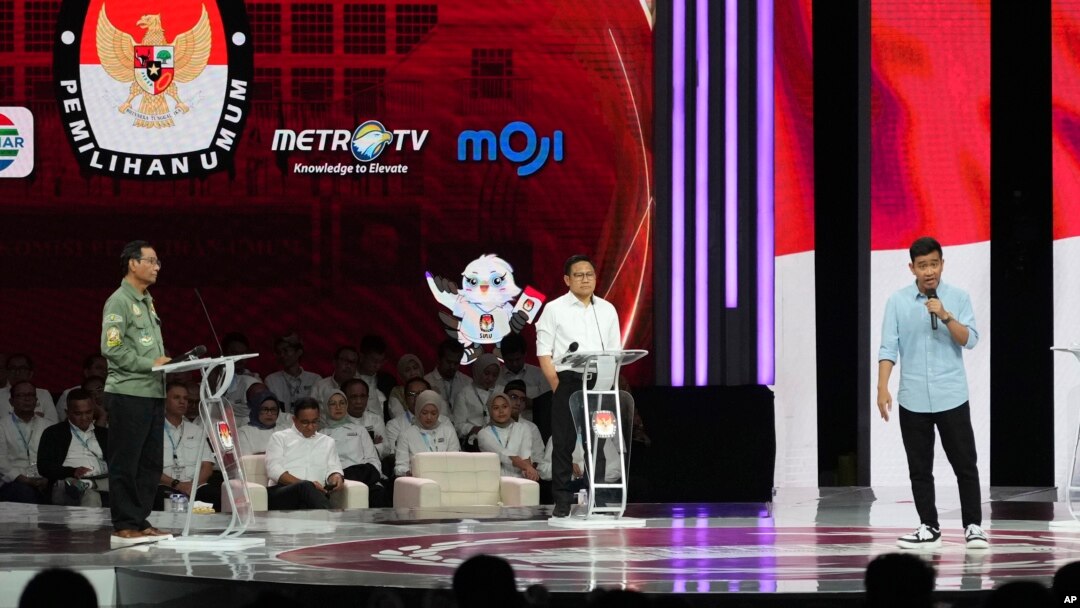 Acara debat Cawapres yang merupakan debat ke-4 Pilpres 2024 yang dilaksanakan di Minggu di Jakarta Convention Center (JCC), Jakarta Minggu malam (21/1). 