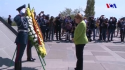 Angela Merkel Ermenistan'da 'Soykırım' İfadesini kullanmadı