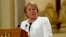 FILE - Chilean President Michelle Bachelet's popularity has fallen as corruption scandals and natural disasters have thwarted her reform plans.