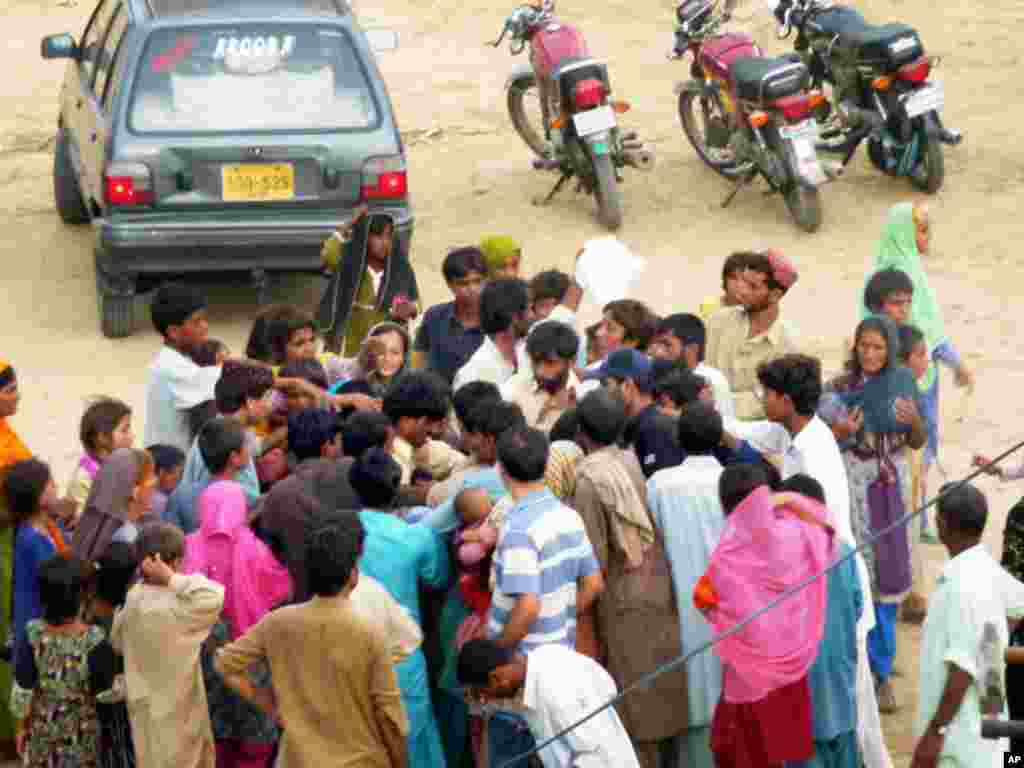 سندھ میں سیلاب زدگان کی حالت زار