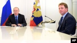 Владимир Путин и Дмитрий Овсянников
