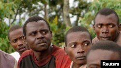 Des anciens rebelles en République démocratique du Congo (RDC) (Reuters)