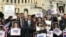 Rep. Joaquin Castro (D-Texas), speaks alongside dozens of DREAMer activists on Capitol Hill, in Washington. Jan. 19, 2018. “Every day we wait, more and more become subject to deportation,” Castro told the crowd. “As a Congress, we need to do better than that.” (V. Macchi/VOA) 