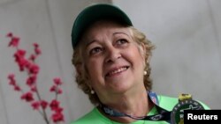 Ivonette Balthazar (67 tahun), perempuan penerima cangkok jantung di Rio de Janeiro, Brazil (Foto: Reuters). 