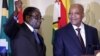 Robert Mugabe (esq) e Jacob Zuma 