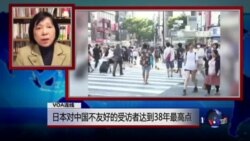 VOA连线：日本对中国不友好的受访者达到38年最高点