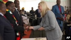 Kirsty Coventry Zimbabwe Sports Minister