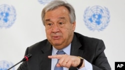 Sekretaris Jendral PBB, Antonio Guterres (foto: dok). 