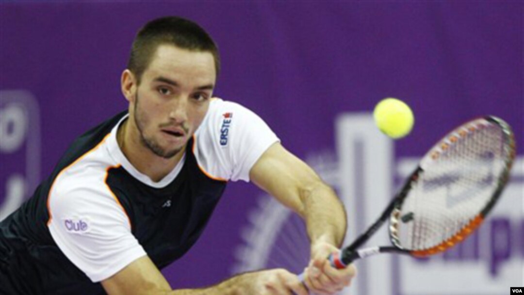 Victor Troicki juara bertahan Kremlin terbuka lolos ke perempat final kejuaraan tersebut tahun ini. (Foto:dok)