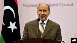 Mustafa Abdel Jalil, chairman of the Libyan National Transitional Council, NTC. (file photo)