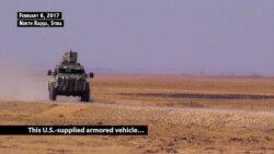 US-Supplied Armored Vehicles in Syria Aid Fight Against IS