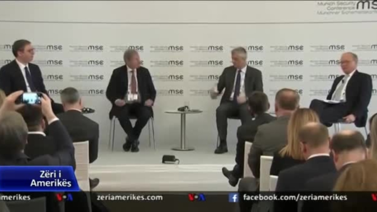 Thaçi, Vuçiç: Qëndrime të kundërta në konferencën e Mynihut