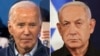 بایدن (چپ) و نتانیاهو.