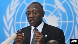  Babacar Gaye, représentant spécial du secrétaire général de l’ONU à Bangui