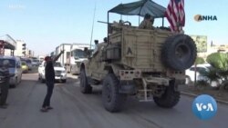 Angry Kurds Hurl Potatoes and Insults at Retreating US Military Convoys