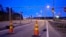 FILE - A view of a fence blocking the road to the closed empty Nuijamaa border station between Russia and Finland in Lappeenranta, Finland, Nov. 18, 2023. 